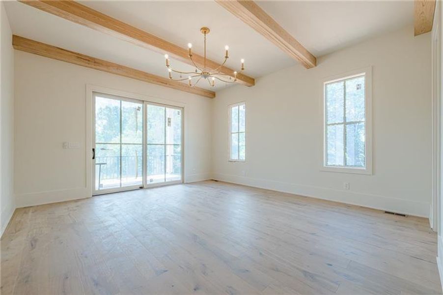 Spacious, unfurnished interior of a new home in , Canton (Image 58).