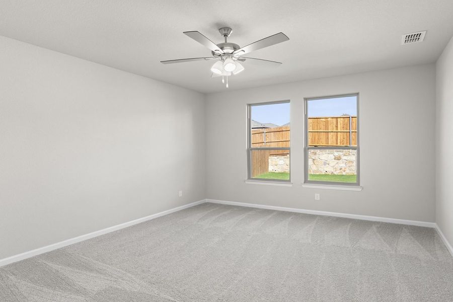 Representative unfurnished interior of a home built from the Cedar Sorella 40s by Brohn Homes in Sorella, Tomball (Image 19).