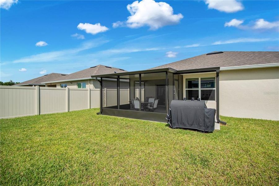 Exterior details and patio area of a home in , Sanford (Image 24).