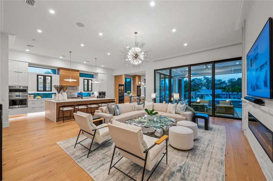 Furnished interior view inside a new home in , Sarasota (Image 41). Furnished interior view inside a new home in , Sarasota (Image 41).