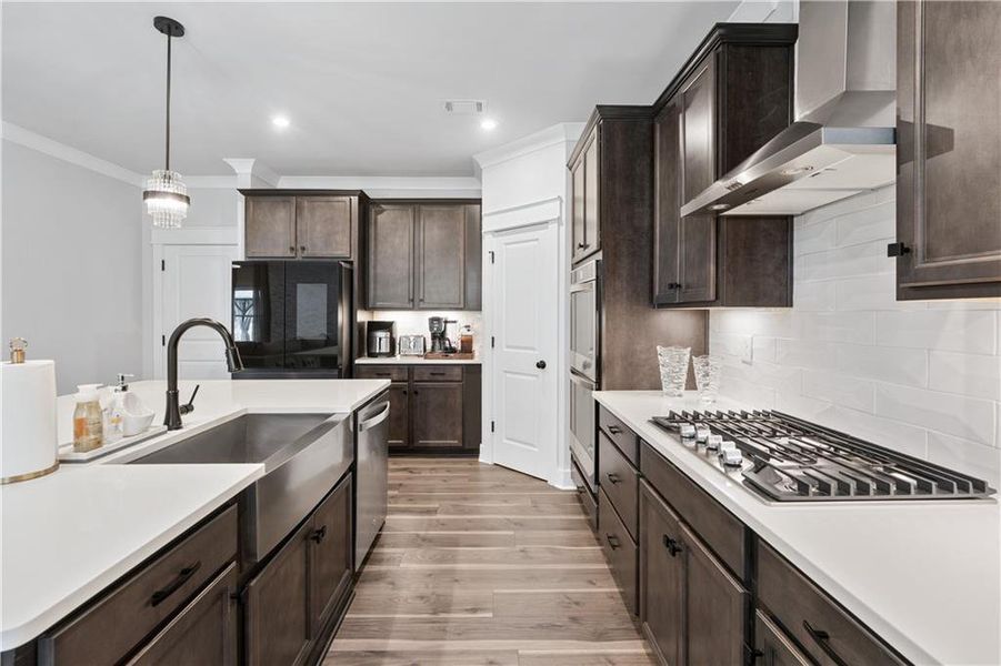 Furnished interior view inside a new home in Springside Reserve, Powder Springs (Image 38). Furnished interior view inside a new home in Springside Reserve, Powder Springs (Image 38).