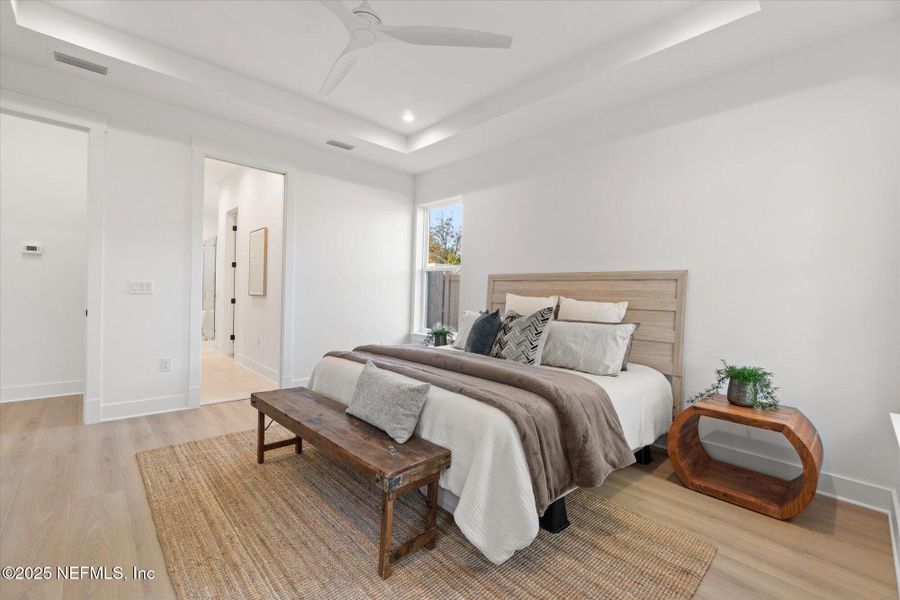 Furnished interior view inside a new home in , Jacksonville Beach (Image 38). Furnished interior view inside a new home in , Jacksonville Beach (Image 38).