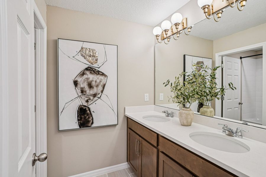 Representative furnished interior of a home built from the Powell by Risewell Homes in Thompson Village Townhomes, Apopka (Image 18).