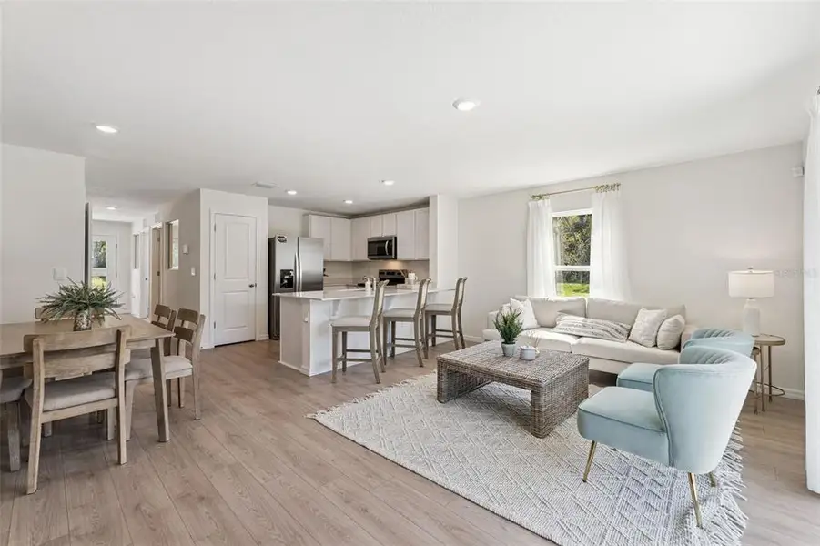 Furnished interior view inside a new home in , Daytona Beach (Image 14).
