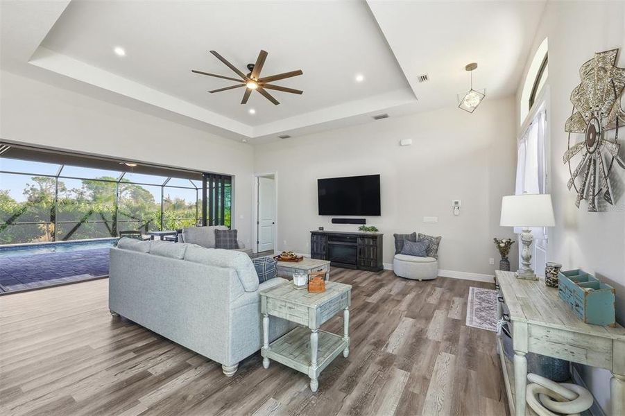 Furnished interior view inside a new home in , Placida (Image 15). Furnished interior view inside a new home in , Placida (Image 15).