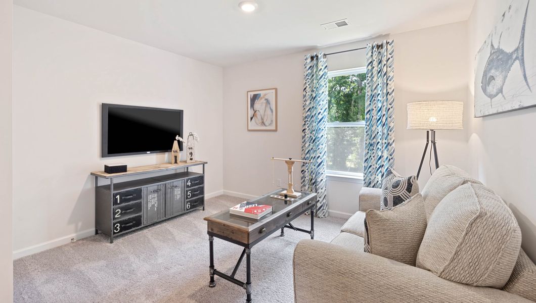Furnished interior view inside a new home in Lightwood Cottages, Moore (Image 27).