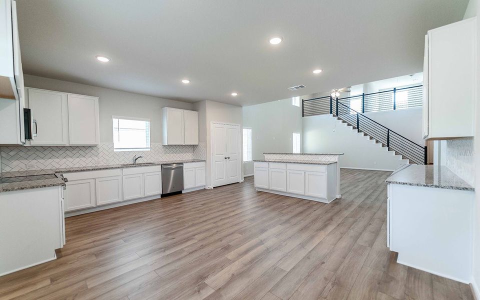 Furnished interior view inside a new home in Grande Estates, Bertram (Image 6). Furnished interior view inside a new home in Grande Estates, Bertram (Image 6).
