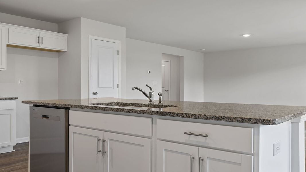 Furnished interior view inside a new home in Village Grove, Greenville (Image 8).