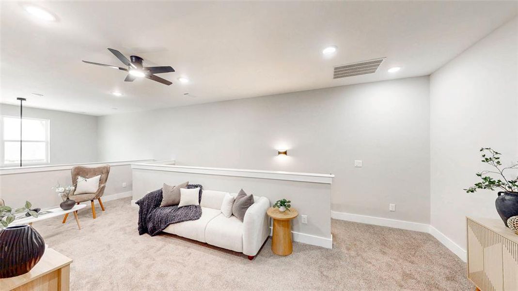 Furnished interior view inside a new home in , Denton (Image 11).