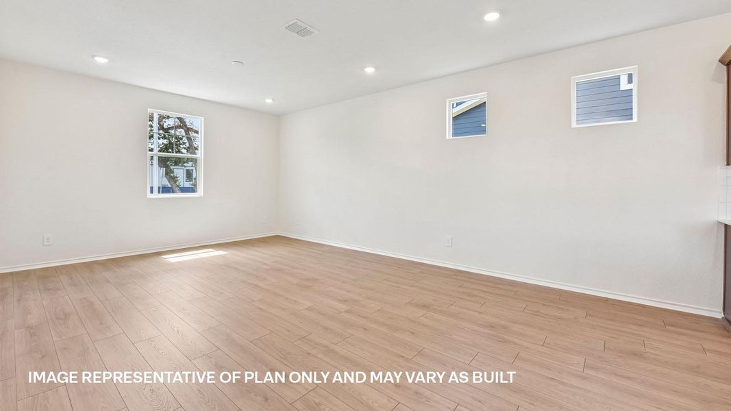 Spacious, unfurnished interior of a new home in Valverde, Bastrop (Image 16).