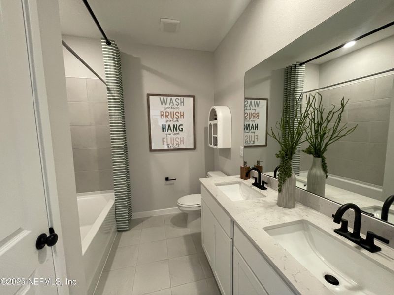 Furnished interior view inside a new home in The Cypress Series at Reserve East, Flagler Beach (Image 4). Furnished interior view inside a new home in The Cypress Series at Reserve East, Flagler Beach (Image 4).