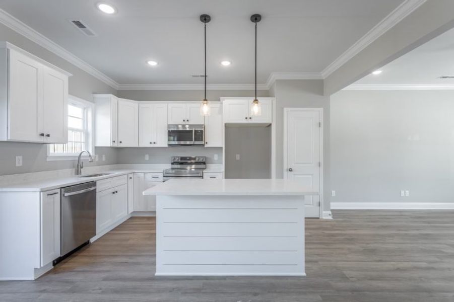 Furnished interior view inside a new home in The Nassau, Chattanooga (Image 14).