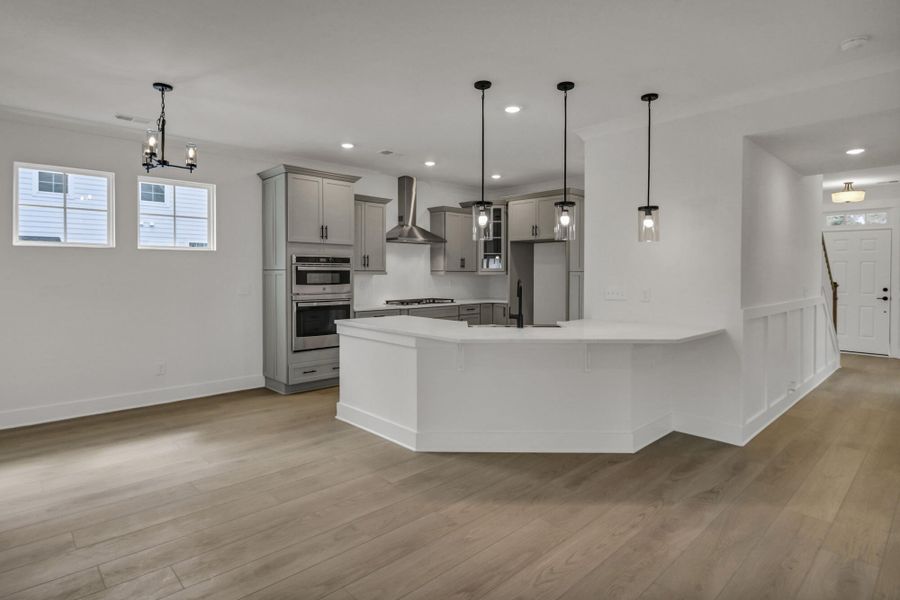 Furnished interior view inside a new home in Clubside Reserve at Summerlake, Lexington (Image 8).