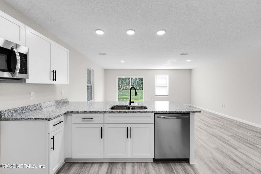 Furnished interior view inside a new home in , Jacksonville (Image 15).