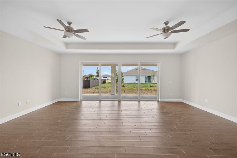 Spacious, unfurnished interior of a new home in Cape Coral, Cape Coral (Image 24). Spacious, unfurnished interior of a new home in Cape Coral, Cape Coral (Image 24).