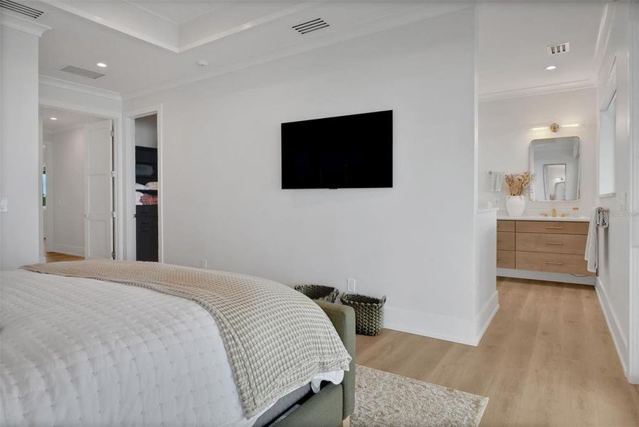 Furnished interior view inside a new home in , Flagler Beach (Image 48).