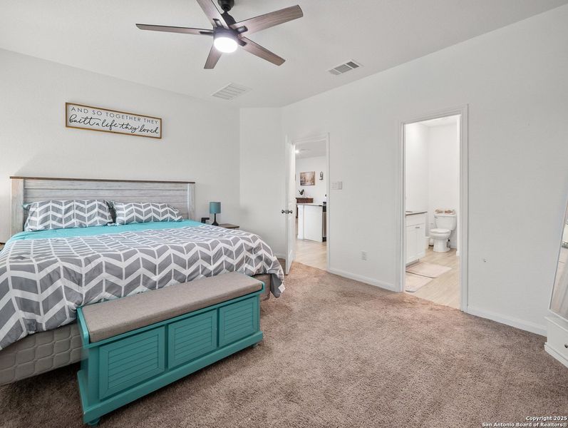 Furnished interior view inside a new home in Morgan Meadows: Barrington Collection, San Antonio (Image 6). Furnished interior view inside a new home in Morgan Meadows: Barrington Collection, San Antonio (Image 6).