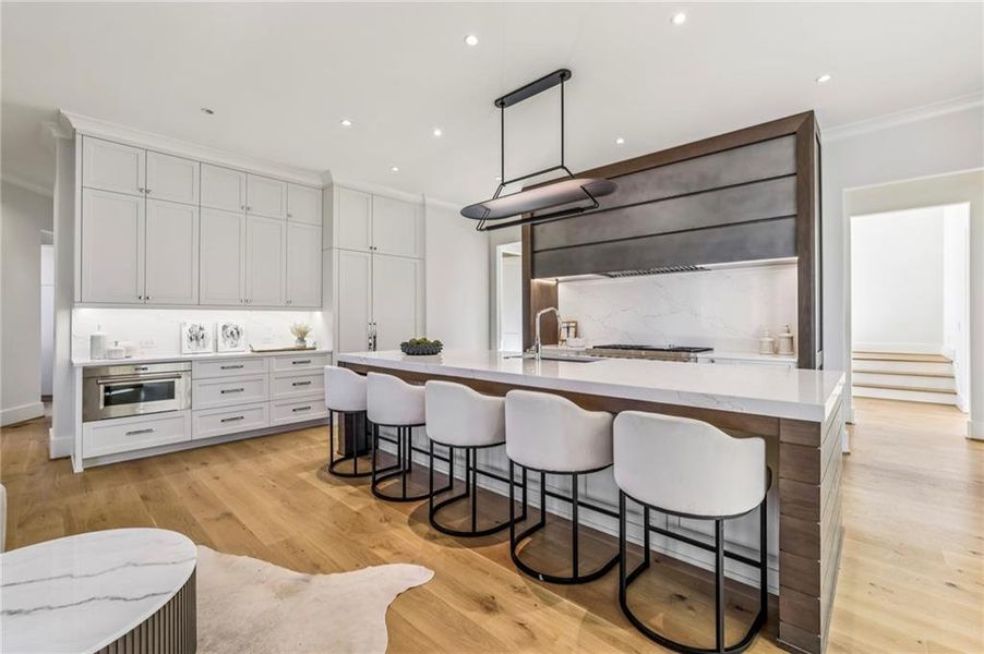 Furnished interior view inside a new home in , Atlanta (Image 6).