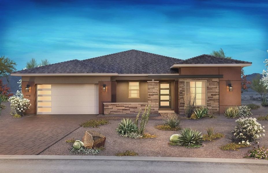 Desert Contemporary Exterior, Color 11