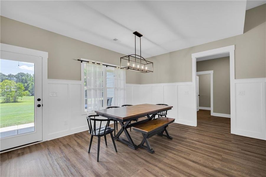Furnished interior view inside a new home in , Social Circle (Image 42).