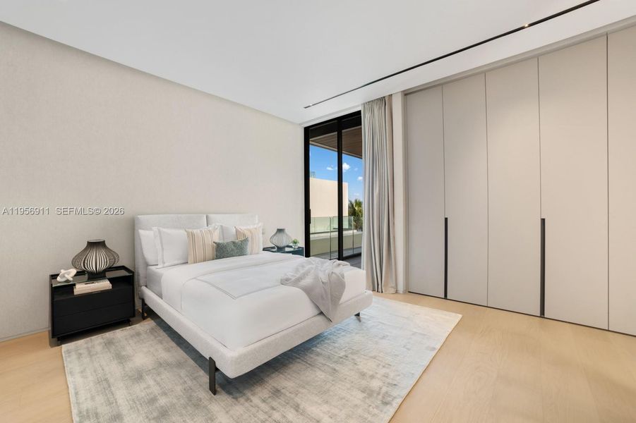 Furnished interior view inside a new home in , Golden Beach (Image 36).