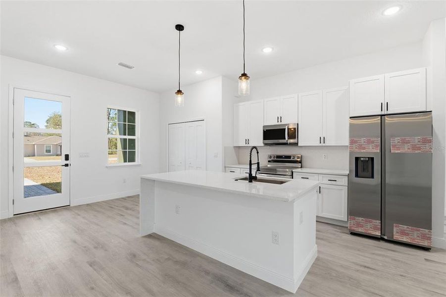 Furnished interior view inside a new home in , Ocala (Image 5).