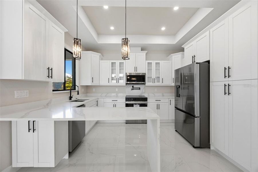 Furnished interior view inside a new home in , Placida (Image 8).