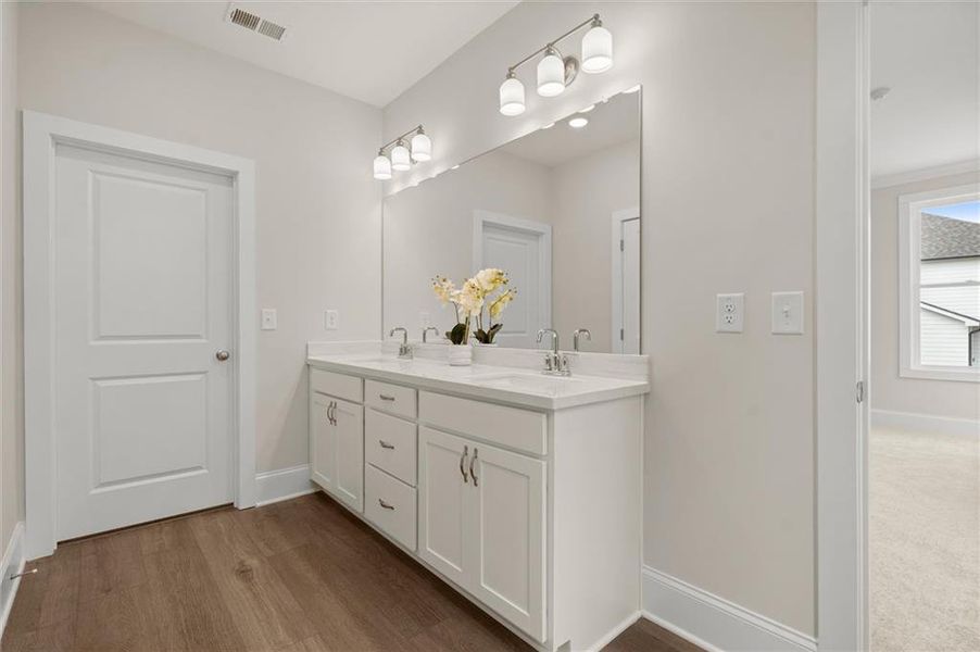 Furnished interior view inside a new home in , Canton (Image 9).