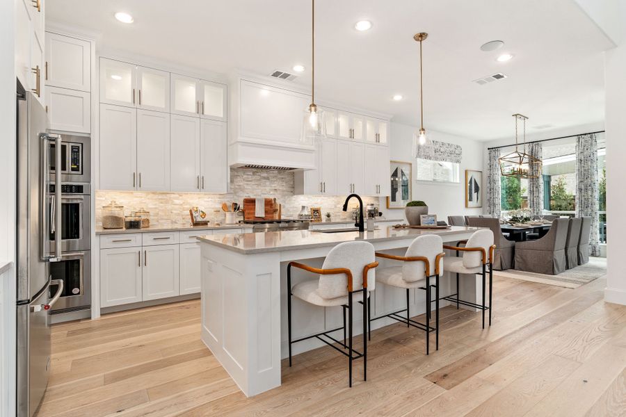 Plan 1639 Kitchen Representative Photo by American Legend Homes