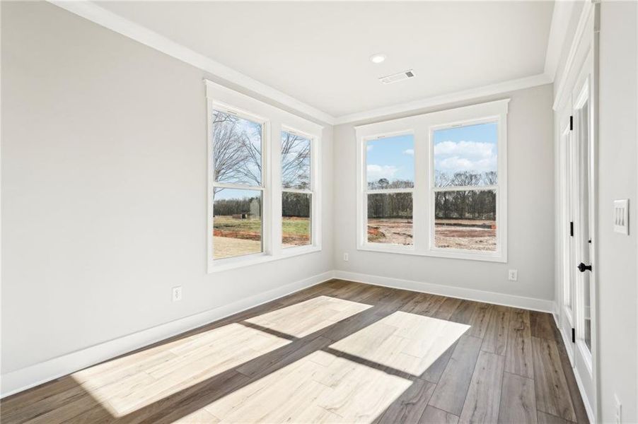 Spacious, unfurnished interior of a new home in Fowler Farms, Auburn (Image 37).