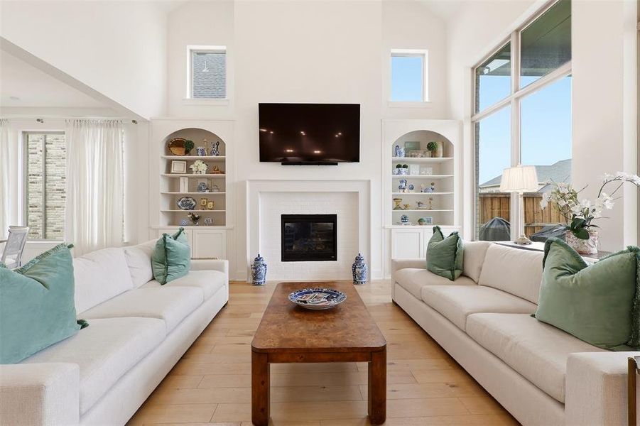 Furnished interior view inside a new home in The Homestead - 62', Rockwall (Image 22).