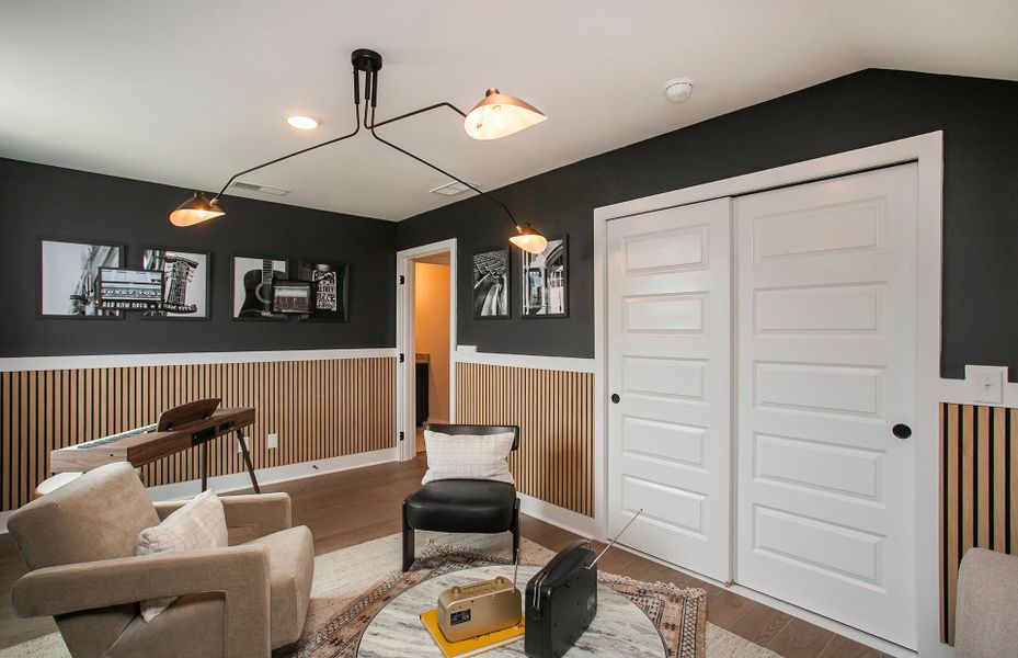 Stellar Flex Room in new home construction by Del Webb Homebuilders Nashville