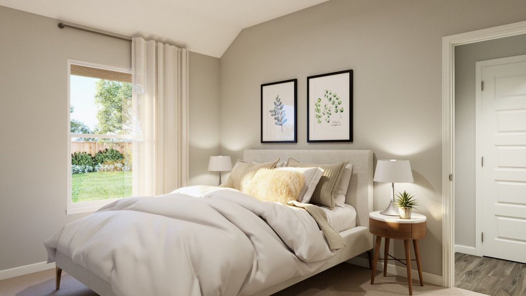 Representative furnished interior of a home built from the The Sage by Legend Homes in Cinco Lakes, San Antonio (Image 12).