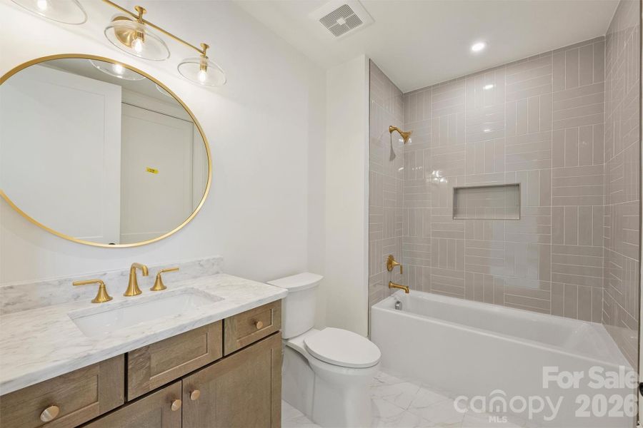 Furnished interior view inside a new home in , Charlotte (Image 19). Furnished interior view inside a new home in , Charlotte (Image 19).