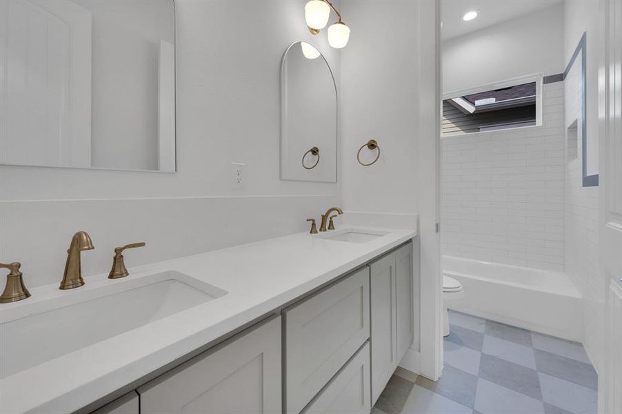 Furnished interior view inside a new home in , Midlothian (Image 5).