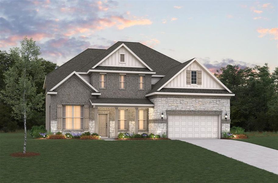 Beazer Homes Hurricane Madison plan