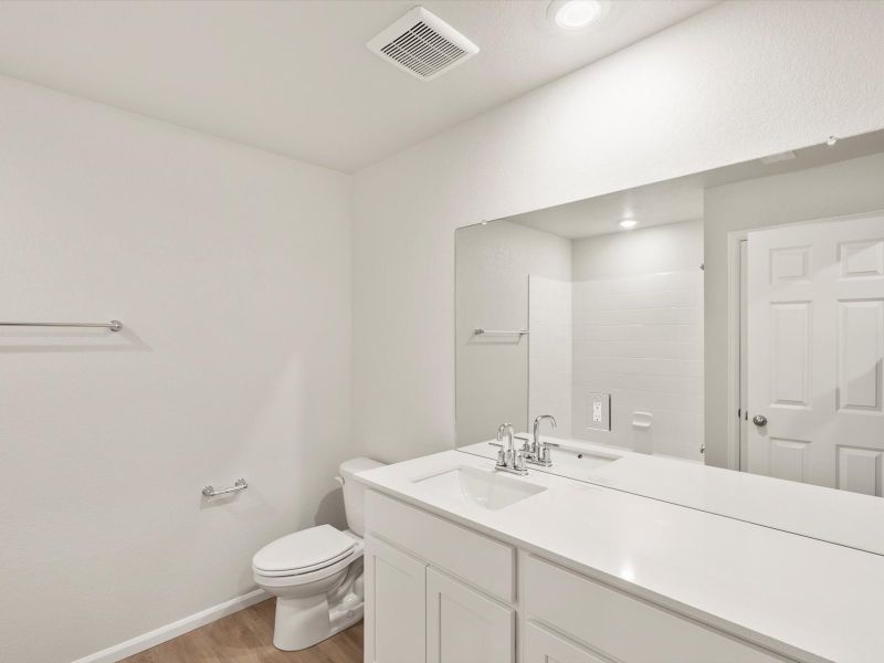 Furnished interior view inside a new home in Lorson Ranch: The Trail Collection, Colorado Springs (Image 8).