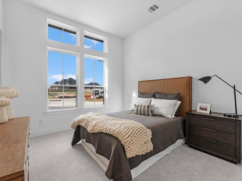 Furnished interior view inside a new home in Dunham Pointe, Cypress (Image 12).