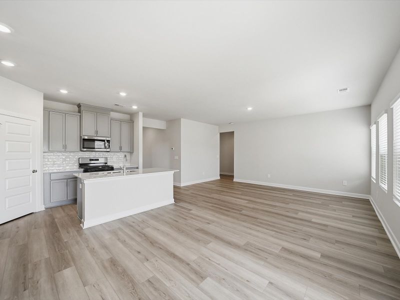 Spacious, unfurnished interior of a new home in The Farm at Wells Creek - Signature Collection, Gray Court (Image 13). Spacious, unfurnished interior of a new home in The Farm at Wells Creek - Signature Collection, Gray Court (Image 13).