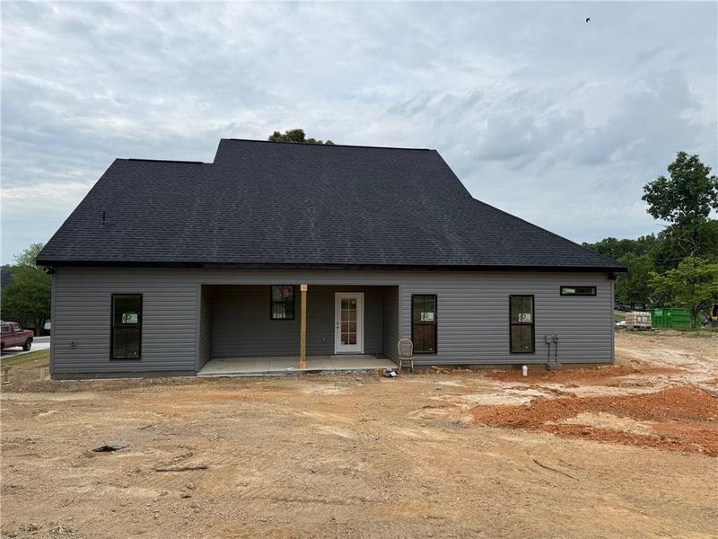 In-progress construction of a new home in , Calhoun, GA (Image 12).