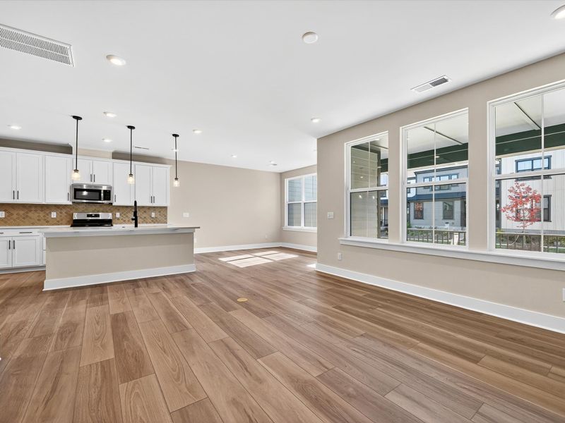 Spacious, unfurnished interior of a new home in Seven Oaks, Belmont (Image 10). Spacious, unfurnished interior of a new home in Seven Oaks, Belmont (Image 10).