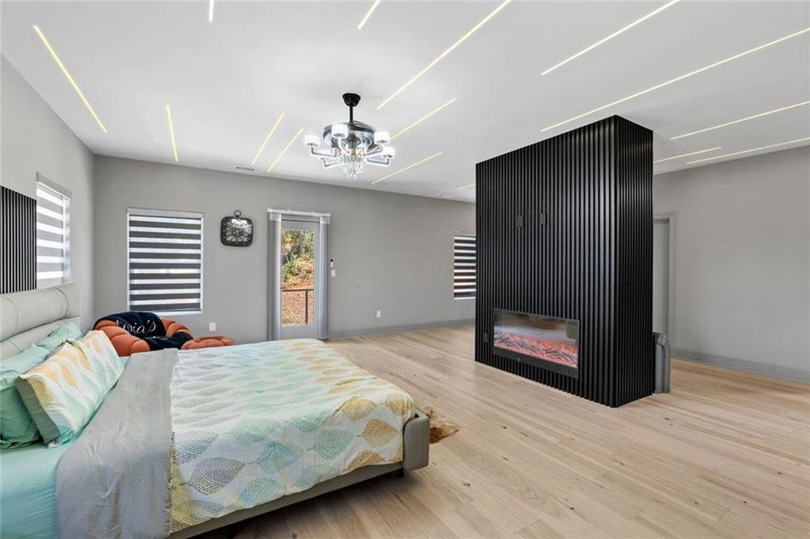 Furnished interior view inside a new home in , Stone Mountain (Image 68).