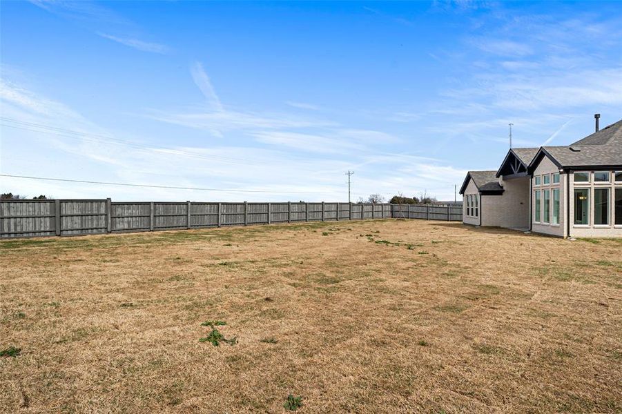 Exterior details and patio area of a home in , Venus (Image 26). Exterior details and patio area of a home in , Venus (Image 26).