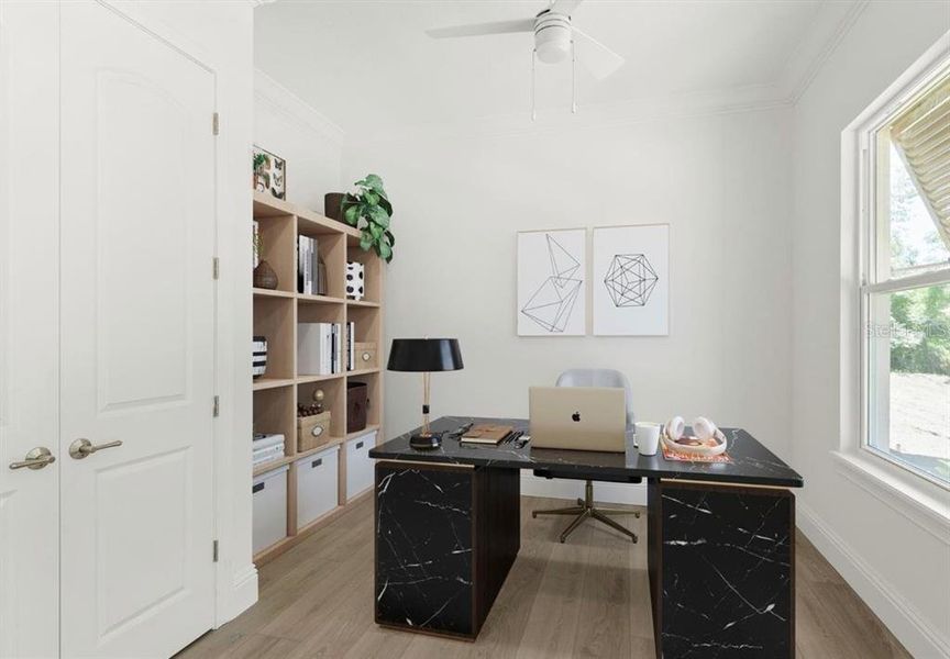 Furnished interior view inside a new home in , Apopka (Image 19).