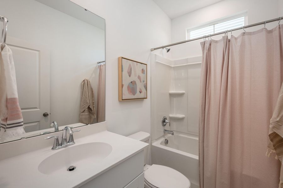 Furnished interior view inside a new home in Limehouse Farms: Arbor Collection, Summerville (Image 14).