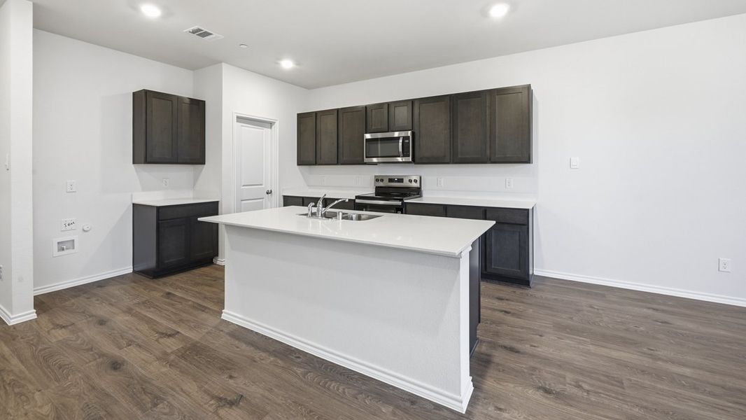 Furnished interior view inside a new home in Arbor Trails South, Princeton (Image 3).