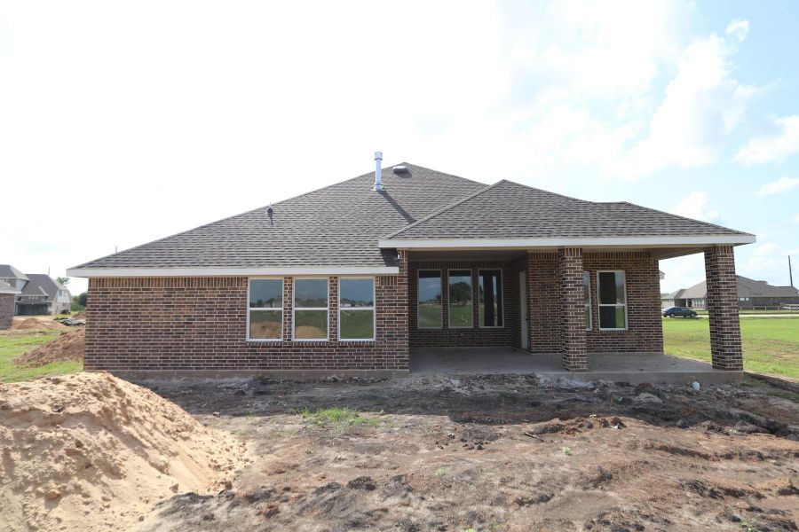 Covered patio - still under construction!