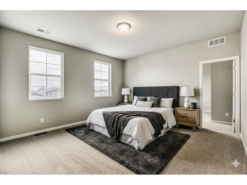 Furnished interior view inside a new home in Hidden Creek, Frederick (Image 33).