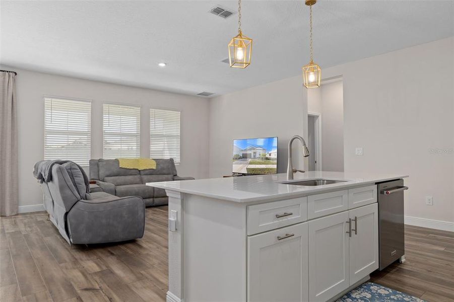 Furnished interior view inside a new home in , San Antonio (Image 35).