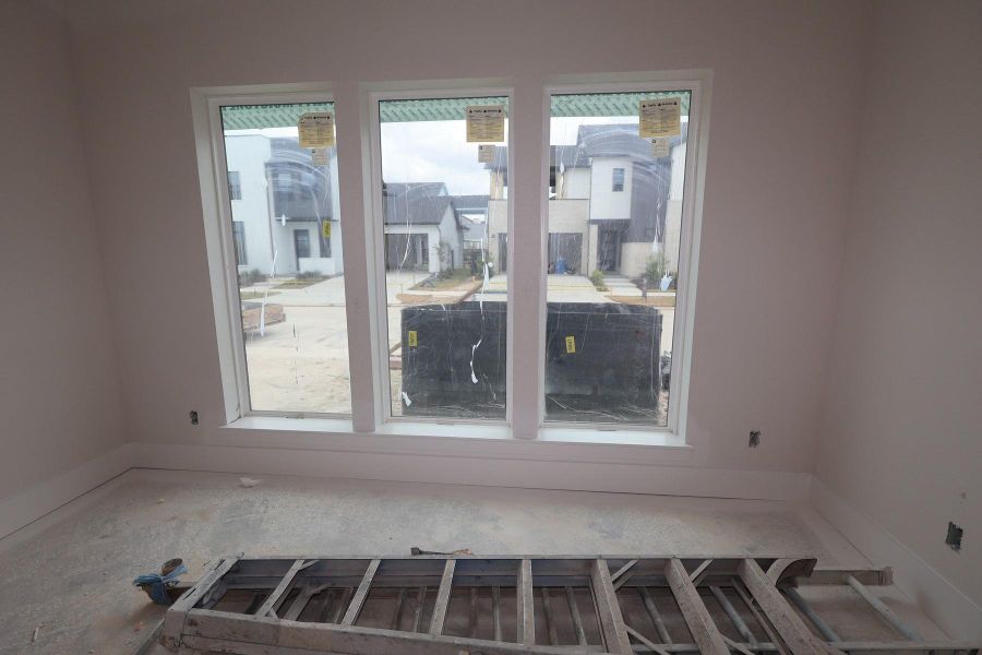 In-progress construction of a new home in Easthaven at Bridgeland Central - Horizon Collection, Cypress, TX (Image 19). In-progress construction of a new home in Easthaven at Bridgeland Central - Horizon Collection, Cypress, TX (Image 19).